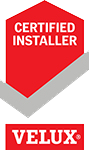 VELUX Certified Skylight Installer Badge - Trusted Professional